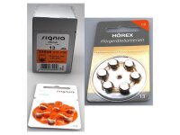 Signia 13er Hörgeräte Batterien 60 Stück...