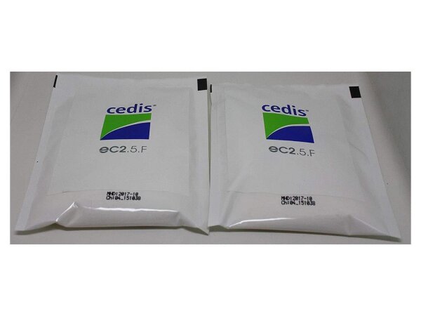Cedis ec2.5.F Desinfektionstücher Nachfüllpackung 2*25 Tücher