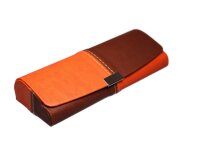 Brillenetui Pascal Braun-Orange