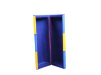 Brillenetui Logic Gross Bicolor Blau/Gelb- Blau/Rot