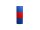 Brillenetui Logic Gross Bicolor Blau/Gelb- Blau/Rot