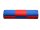 Brillenetui Logic Gross Bicolor Blau/Gelb- Blau/Rot