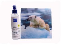 Mikrofasertuch "Eisbär liegend im Eis"...