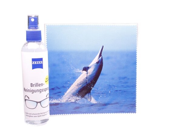 Mikrofasertuch "Delfin springt aus dem Wasser"  Größe 18,5*18,5 cm von La Kelnet