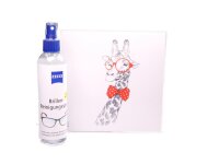 Mikrofasertuch "Giraffe mit Oranger Brille"...
