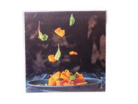 Mikrofasertuch "Kürbissalat"  Größe 18,5*18,5 cm von La Kelnet