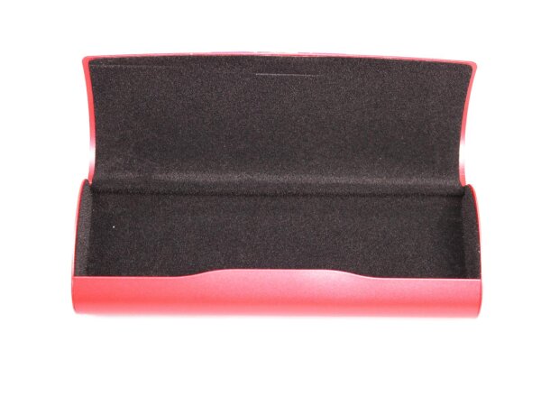 Alu Etui in Kirsch Rot