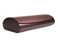 Alu Etui in Silberbraun