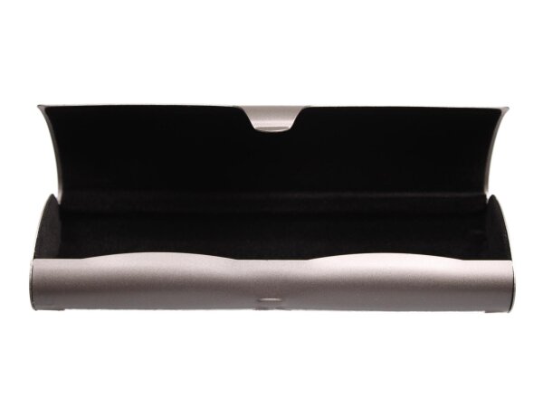 Alu Etui in Anthrazit für Lesebrillen