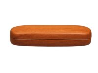 Hartschalen Etui von Optiker Dietrich "Michael in Holzoptik Braun"