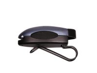 Visierclip/ Brillenkäfer in Silberblau