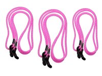 Pinke Brillenkordel - 3er Pack