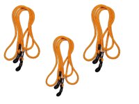 Orange Brillenkordel - 3er Pack - für Lesebrille...