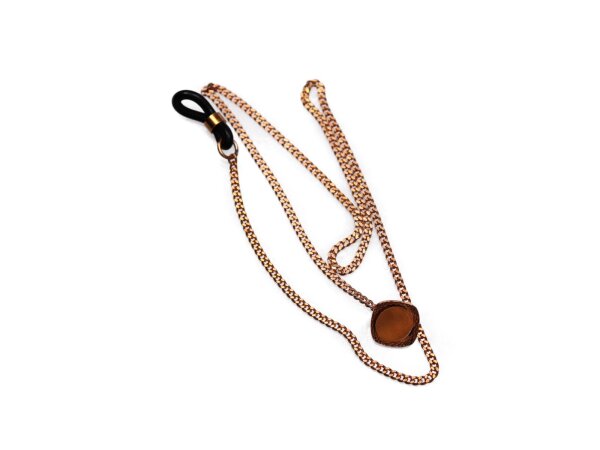 Brillenband aus Metall in Gold Nr. 22