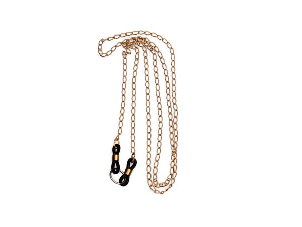Brillenband aus Metall in Gold Nr. 61