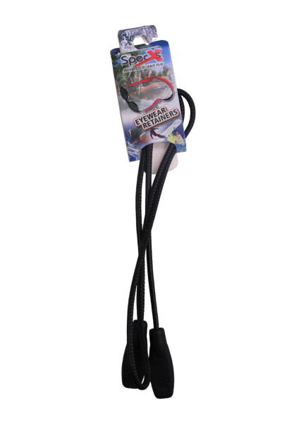 Sportlederbrillenband in Schwarz