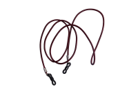 Brillenband echt Leder (Dunkelrot)