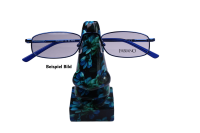 Brillennase Blaue Blumen