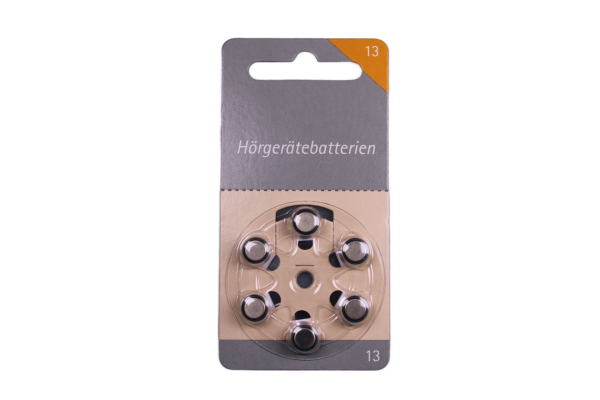 Hörex Basic Batterien 13er - 6 Batterien