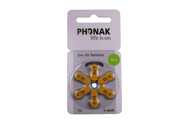 Phonak Hörgeräte Batterien 10er - 90 Batterien
