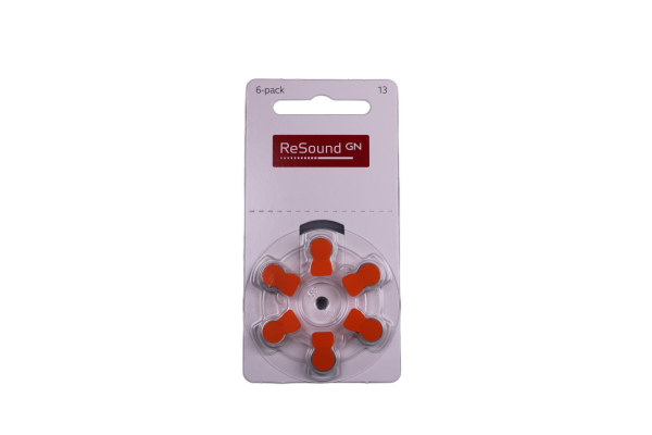 GN ReSound Batterien 13er - 60 Batterien
