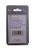 Nasenpads zum Selbstwechsel (geschraubt) inkl. Werkzeug