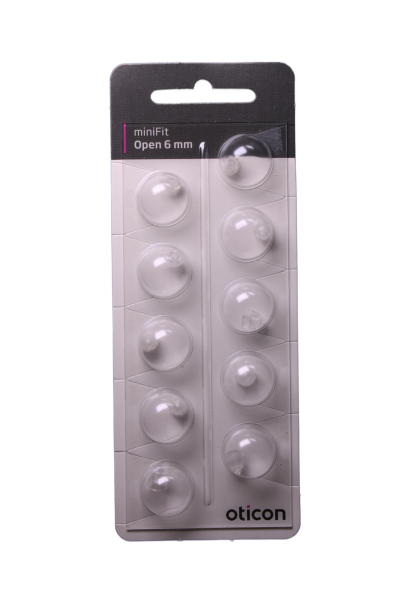 Bernafon/Oticon MiniFit Open 6 mm Schirmchen