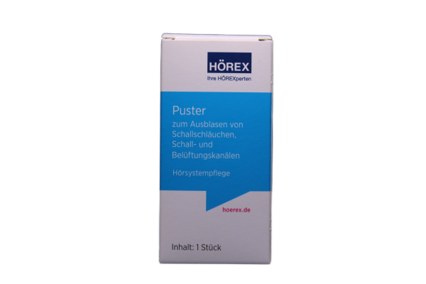 Puster für Schallschläuche und HDO Ohrstücke von Hörex